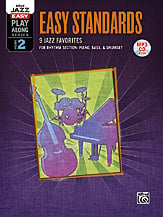 ALFRED JAZZ EASY PLAY ALONG SERIES #2 EASY STANDARDS RHYTHM SECTION BK/MP3 CD cover Thumbnail